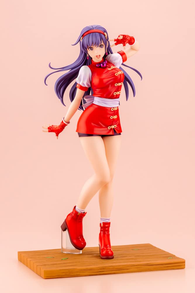 BISHOUJO SNK Bishoujo Athena Asamiya KING OF FIGHTERS Scale PVC Painted Finished Figure SV314 -THE '98-1/7