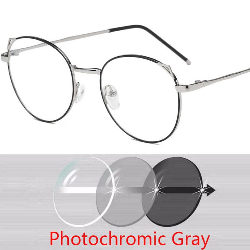 +0.5 +1 +1.5 +2 +2.5 +3 +3.5 +4 +4.5 +5 +6 Finished Prescription Glasses Men Women Cat Eye Spectacles For Hyperopia With Diopter