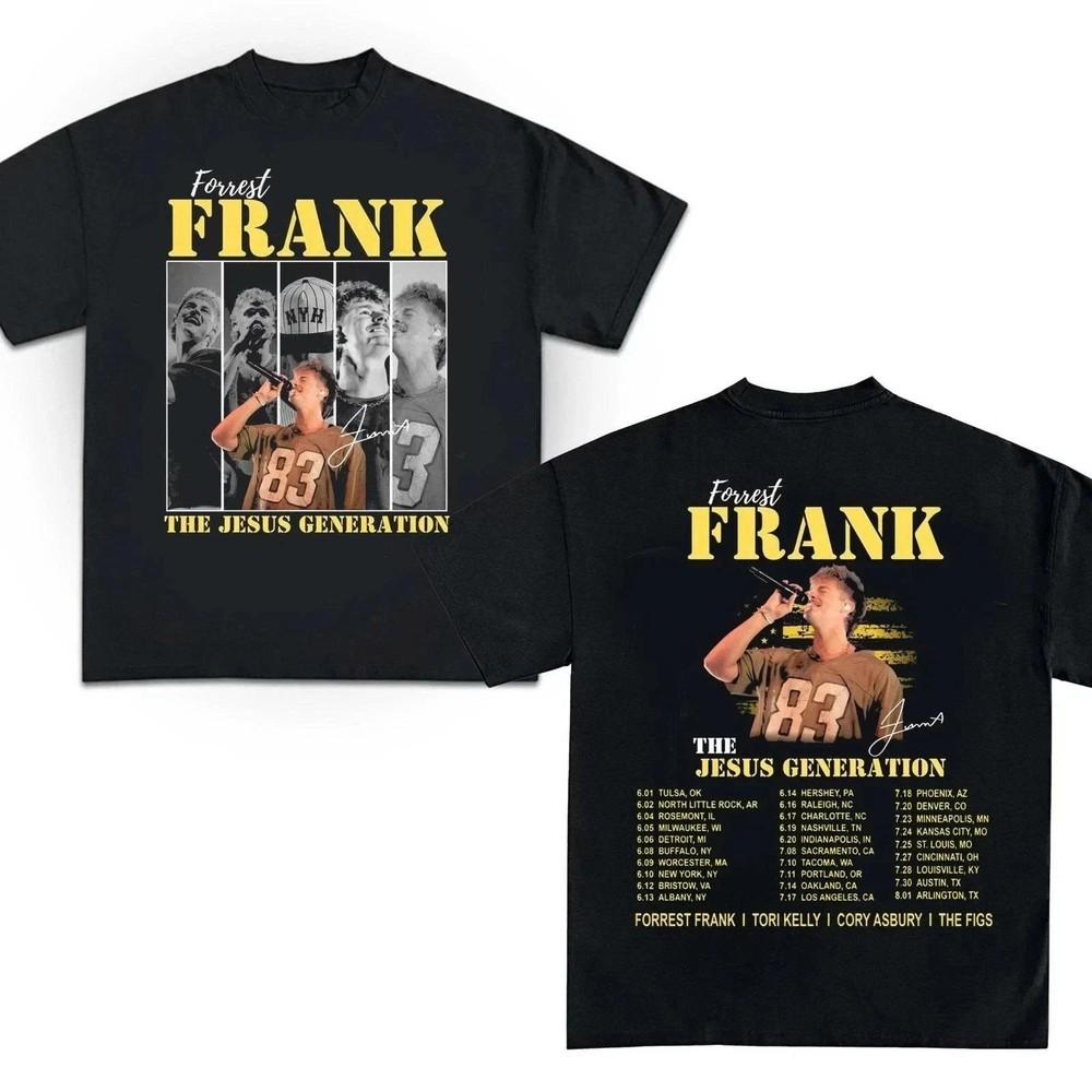 Forrest Frank Tour Konzert 2026 2-seitiges T-Shirt Unisex T-Shirt