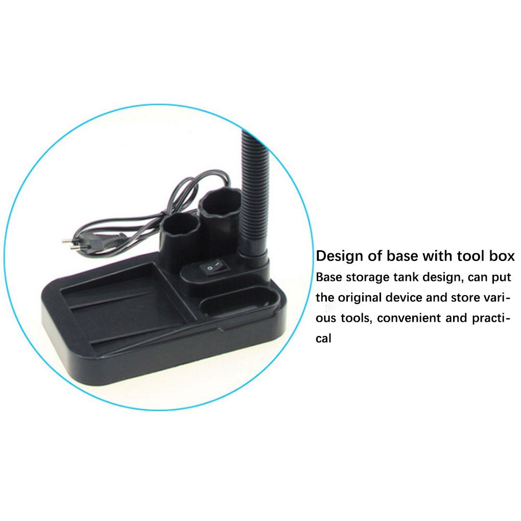 Magnifier Glass Lamp Lighting Loupe Accessory Universal Magnification Device US Plug Magnifying LED Light Reading Lamps Devices