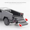1/32 Tesla Truck Cyber Juguete Camioneta Pick-up Modelo de Camión de Aleación Coche de Metal Fundido a Presión Vehículos Todoterreno Modelo de Coche Sonido Luz Coche Regalos para Niños