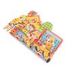 Fire Scene Wooden Lacing Figures Educational Early Learning Wooden Stringing Toy for Kids