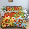 Christmas Decoration Comfortable Duvet Quilt Cover Pillowcase Bedding Set Children Bedroom Decoration Home Textile