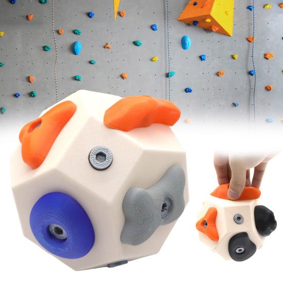 Handcrafted Boulder Block Finger Strength Precision Building 3D Rock Climbing Training Ball Climbing Simulation Boulder Rock Climbers Gift