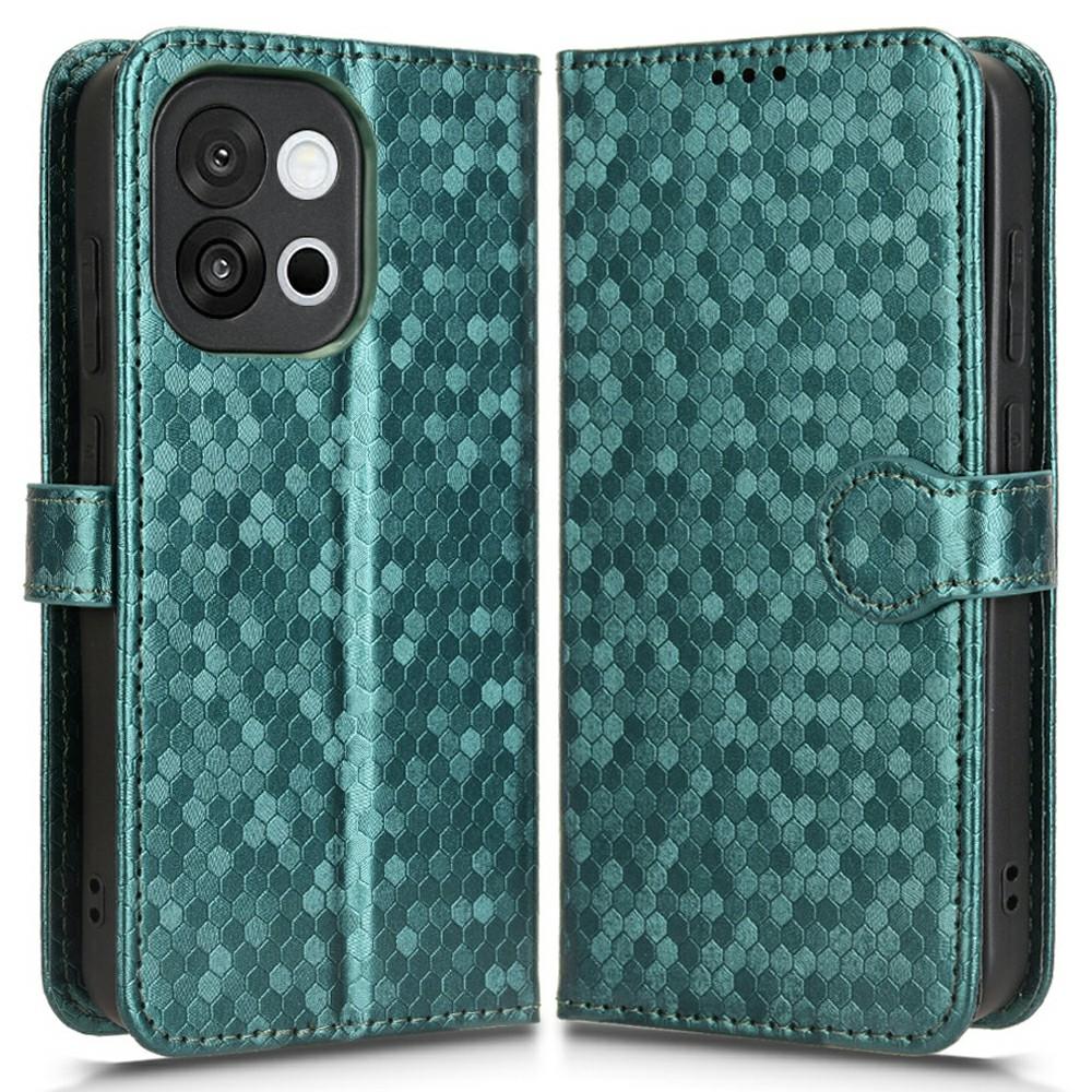 For OnePlus 13T 5G Wallet Case Dot Pattern Imprint PU Leather Phone Cover