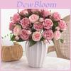 Peony Silk Flower Home Decor Wedding Centerpiece With Realistic Design For Photography