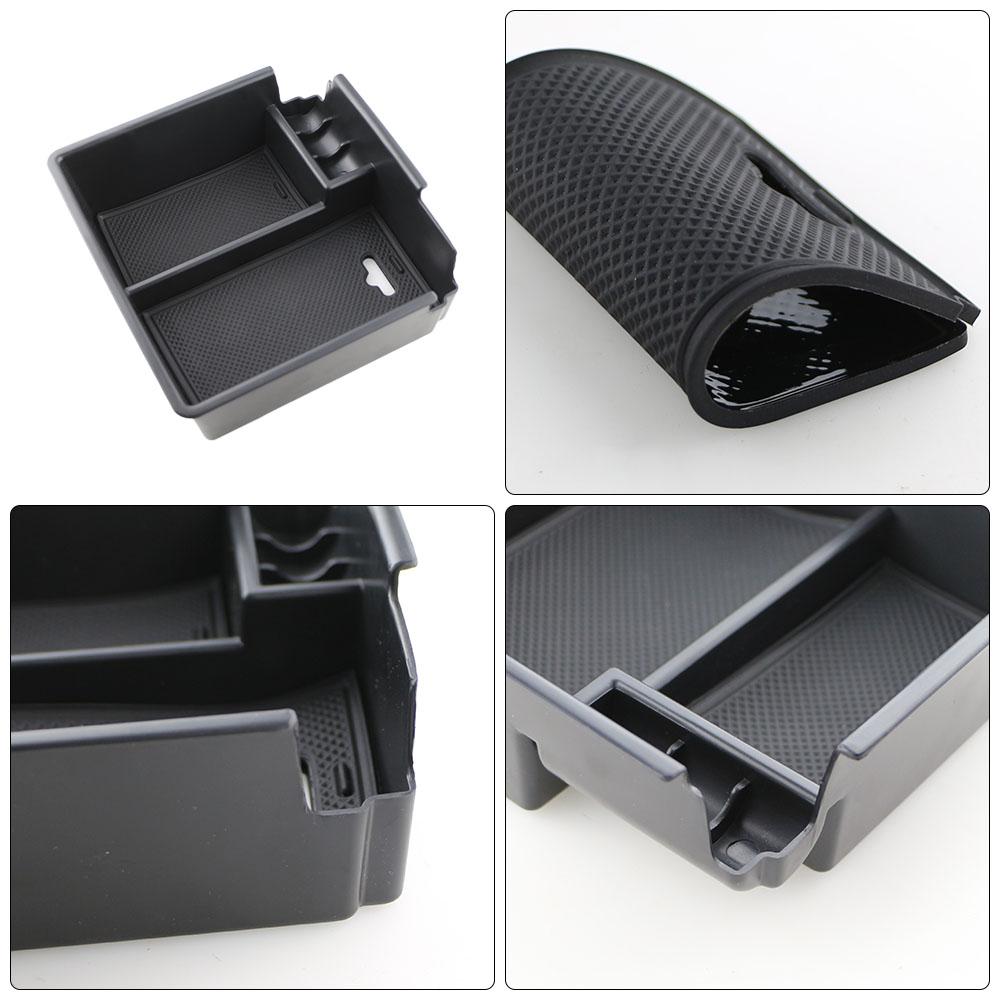 ABS Car Center Console Armrest Storage Box for Ford Ranger 2015 - 2025 Auto Holder Tray Case Container Organizer Accessories