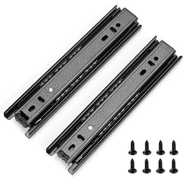 Heavy Duty Drawer Slides 8 Inch, Full Extension Drawer Slides, Ball Bearing C