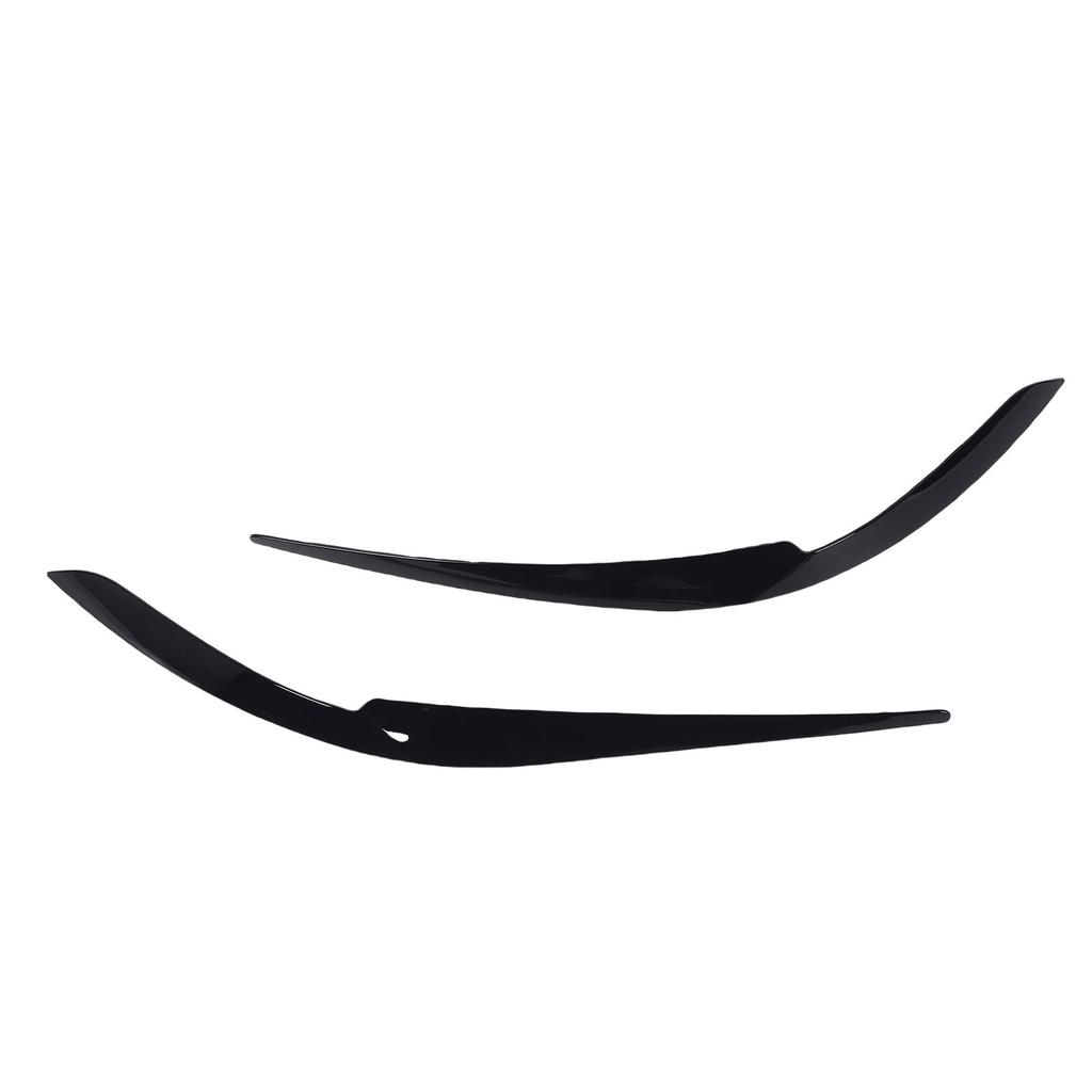 Pair of Front Headlight Eyebrow Left Right Headlamp Eyelid Cover Trim Replacement for X5 G05 X6 G06 LCI