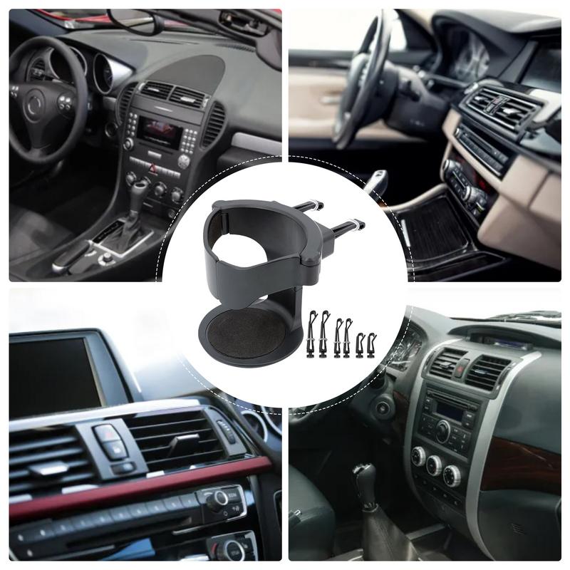 Car Beverage Holder Auto Air Vent Adjustable Drink Cup Holder Large Capacity Vehicle Storage Tool for Universal Car Cup Holder