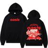 Oasis Band Logo Rock Band Harajuku Print Hoodie Men Fashion Long Sleeve Pullovers Oversized Loose Hip-hop Sportswear Gift Fans