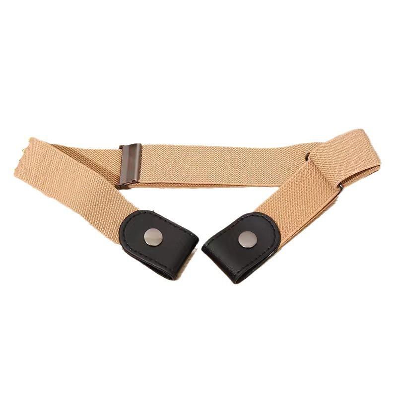 Invisible No Show Stretch Belt Women Elastic Waistband Jeans Versatile Fashion Accessory
