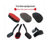 Tire Polishing & Waxing Brush with Replaceable Handle and Sponge