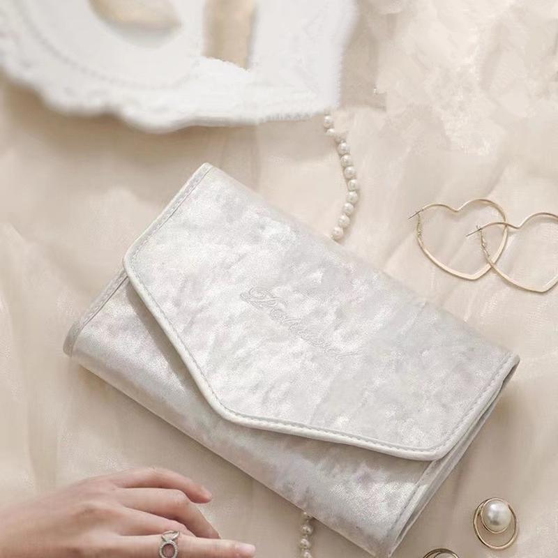 Portable Travel Jewelry Storage Bag For Storing Rings Earrings Bracelets And Necklaces. Multi-functional Jewelry Storage Bag