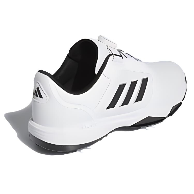 Adidas Bounce 3.0 Boa Golf Comfortable Versatile Shock Absorbing Durable Low Top Golf Shoes Men Golf Shoes White IF0273