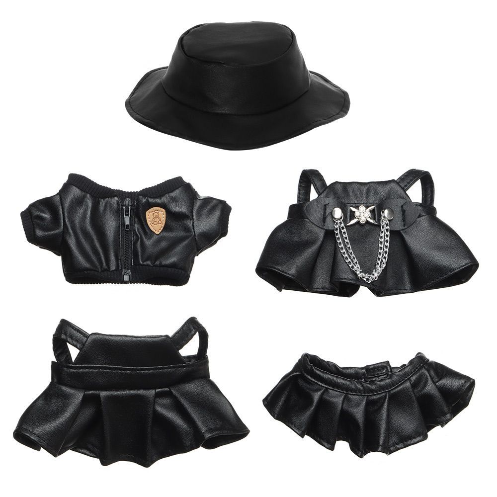 Outfit Mini Clothes Toys Accessories Doll Fur Coat 20cm Doll Clothes Doll Plush Vest Doll Pants