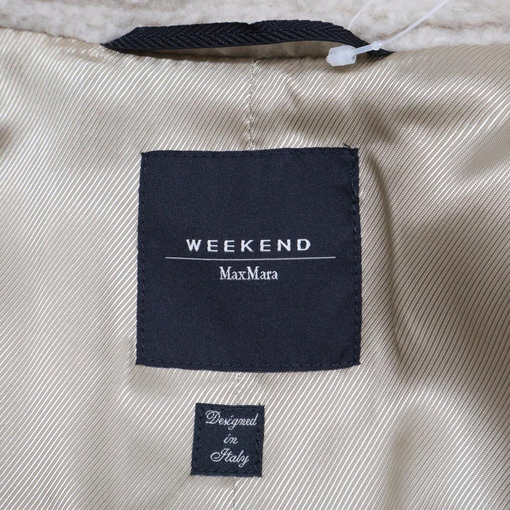 Max MaraWEEKEND [New/Domestic regular/21AW] 50160913670 Teddy Bear coat 38 beigeUsed