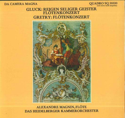 

LP Record ALEXANDRE MAGNIN HEIDELBERGER KAMM Gluck Konzert Gdur Fur Flote Und O SQ91030 DA CAMERA MAGNA 1974 Germany Classical Used