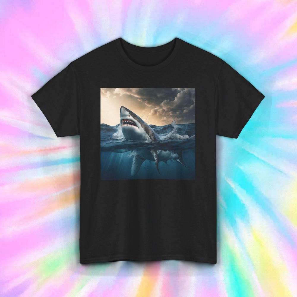

Great White Shark Graphic Tee | Ocean Predator T-Shirt S-5XL | Shark Lover Gift S