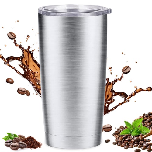 SHEEHO Vacuum Insulated Tumbler, 600ml/20oz, Coffee Mug, Insulated Coffee Mug, Stainless Steel Tumbler with Lid, Coffee Cup, Car Tumbler, Keeps Warm f