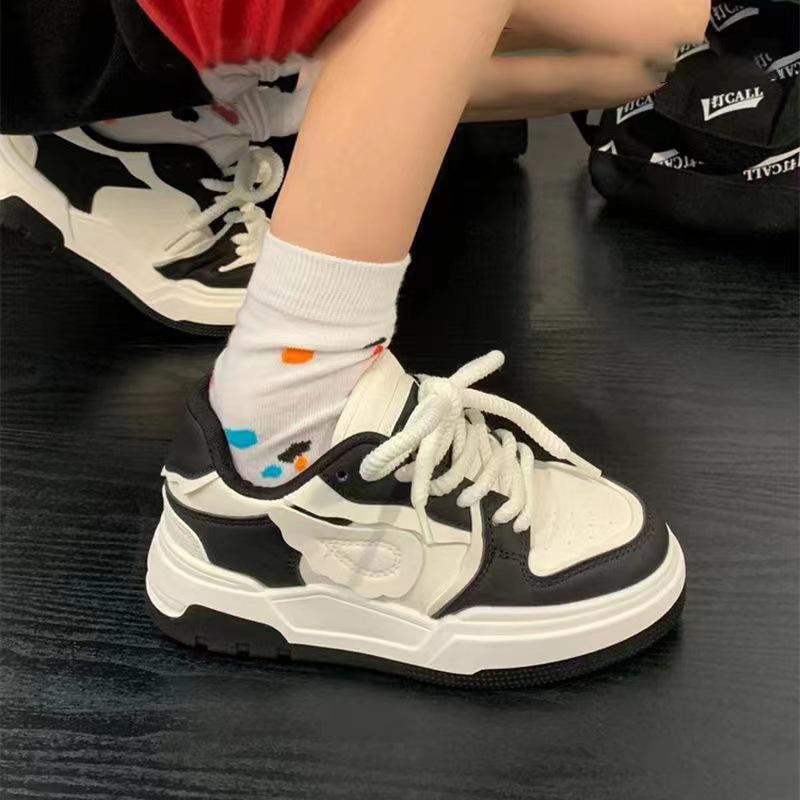 

Белая обувь Новая Летняя Инс Модная Универсальная Оригинальные Кроссовки на Платформе 40 чёрный