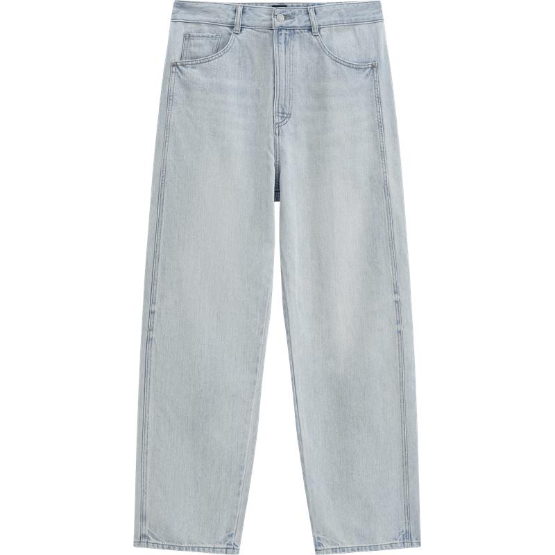 GAP Men s Cotton Lyocell Blend Loose Wide-Leg Jeans 34