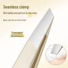 High-Precision Slim Waist Champagne Gold Eyebrow Tweezers for Trimming and Plucking
