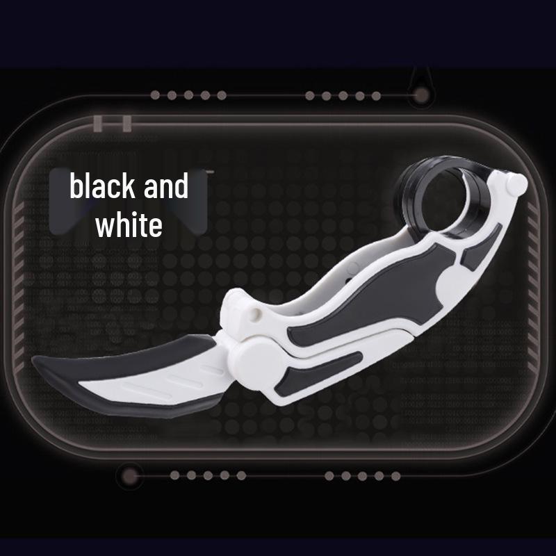 Radish Folding Claw Knife: Rotating Anti-Anxiety Decompression Toy for Kids