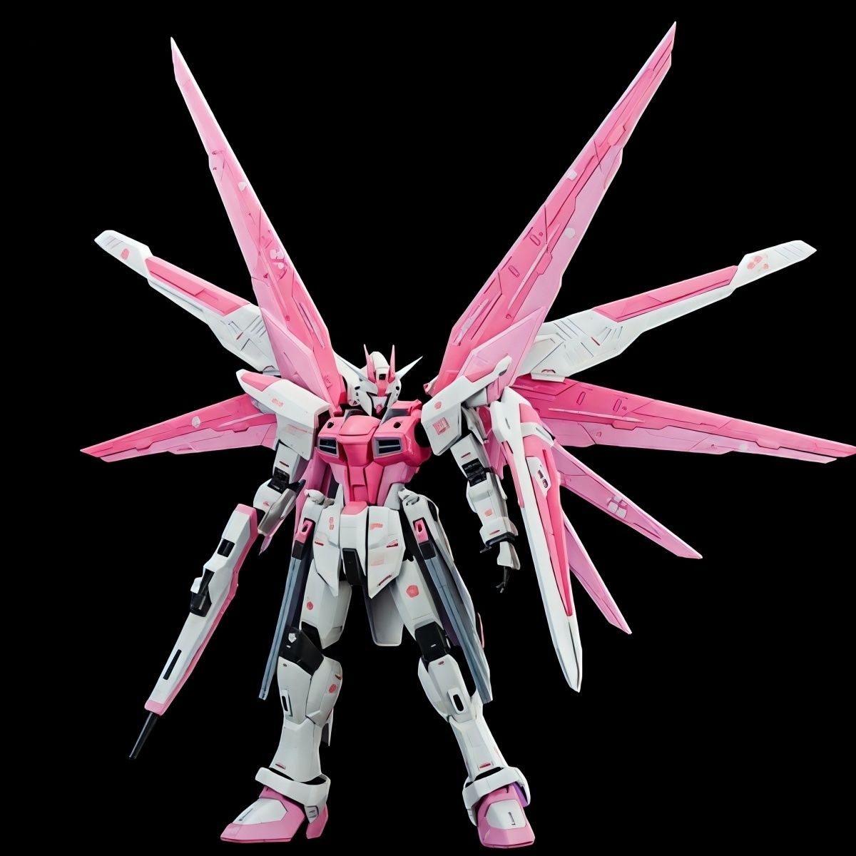 

SUPA FM1/100 Статуя Свободи Сакура Рожевий Колір Шанхайський Мех Збірна Модель Набір Фігурки Дії Настільна Прикраса Хлопчик Головоломка Іграшка