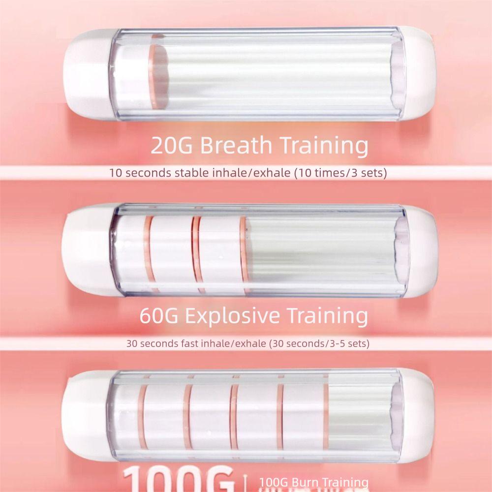 Lung Respirator Breathing Exercise Device Muscle Trainer Deep Breathing Trainer  Beginners