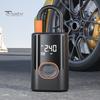 Tire Inflator Portable Air Compressor 150PSI 4000mAh Battery Smart One-Click Pump for Car Motorcycle Bicycle Pressure Gauge LED Light Fast Inflation