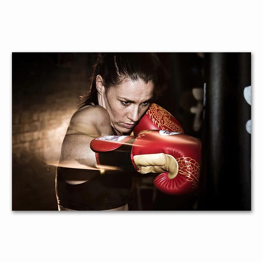 Sexy Women Fitness Bodybuilding Motivational Print Art Canvas Poster for Living Room Decoration Home Wall Decor Picture