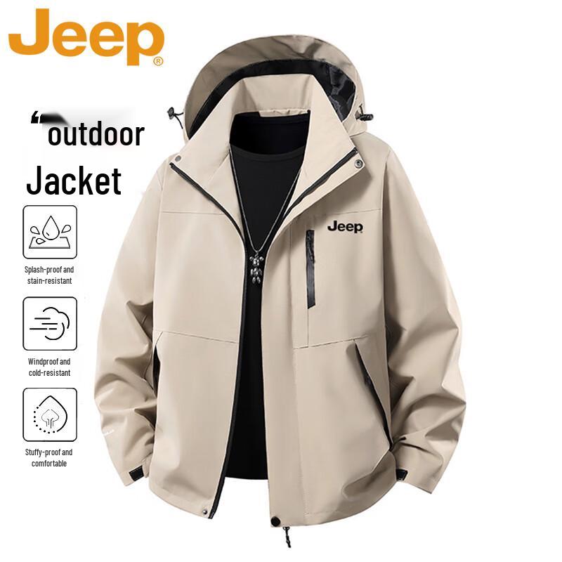 JEEP Men's Outdoor Windproof Casual Jacket