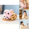 Cozy Reversible Secret Pouch Boba Plushie Bubble Tea Milk Stuffed Toy For Kids