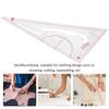 3pcs Clear Markings Garment Ruler Precise Measurement Scale Multifunctional Ruler  Pattern Making