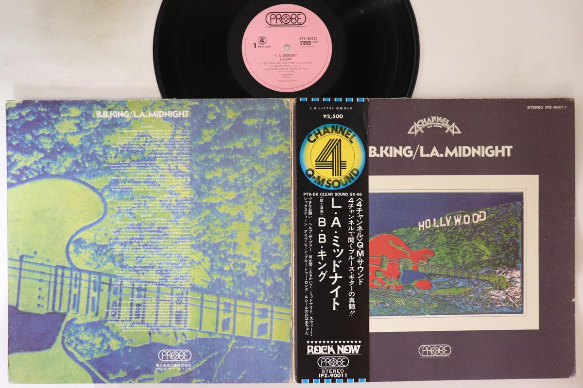 

LP Record BB KING L.a. Midnight IPZ90011 PROBE 1971 Japan Obi Blues Used