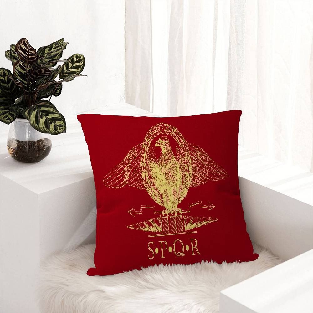S-SPQRS Cushion Cover Car Throw Pillow Case For Sofa Car Christmas Gift 40x40cm 45x45cm