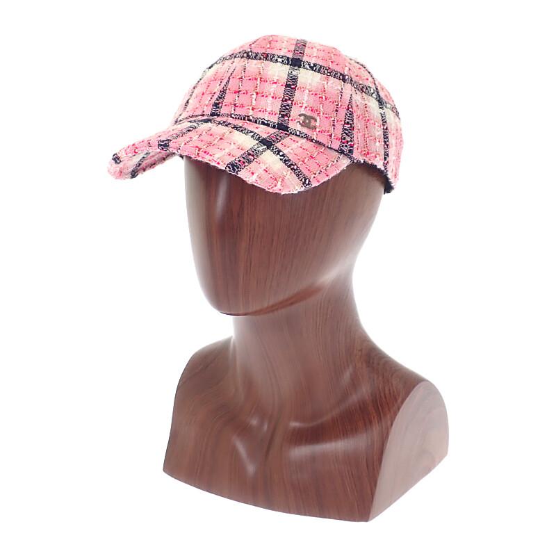 Chanel AAA008_B16357_NX209 Cap Pink Cotton Women