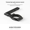 Universal Rotating Spotlight Mounting Bracket for Cars, Motorcycles, and Electric Vehicles with Shock Absorbing Tube Clamp.