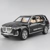 1/32 BMW X7 Off Road SUV Alloy Metal Diecast Model Car Home Trendy Toy Decorations Micro Vehicles Pull Back with Light Birthday