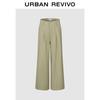 UR 2025 Autumn Women's Loose High-Waist Wide-Leg Pants