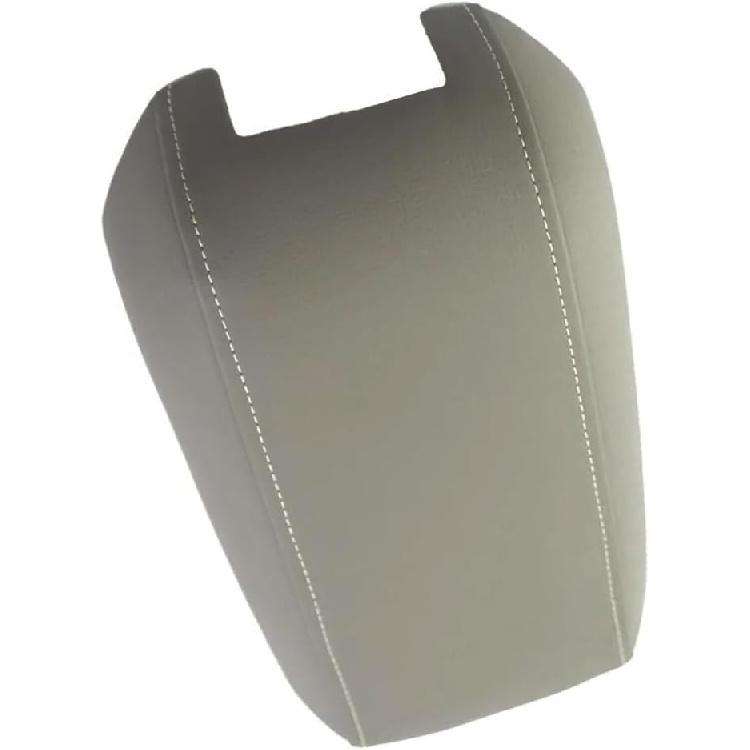Car Center Console Armrest Cover, Armrest Cover, Center Console Armrest Cover, Leather Armrest Cover, Car Armrest Center Console Cover Lid, серый