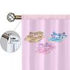 Home Interior Kitchen Curtains for Living Room 2 Pieces Blackout Curtains Door Curtain Pokemon Bedroom Decoration Partition