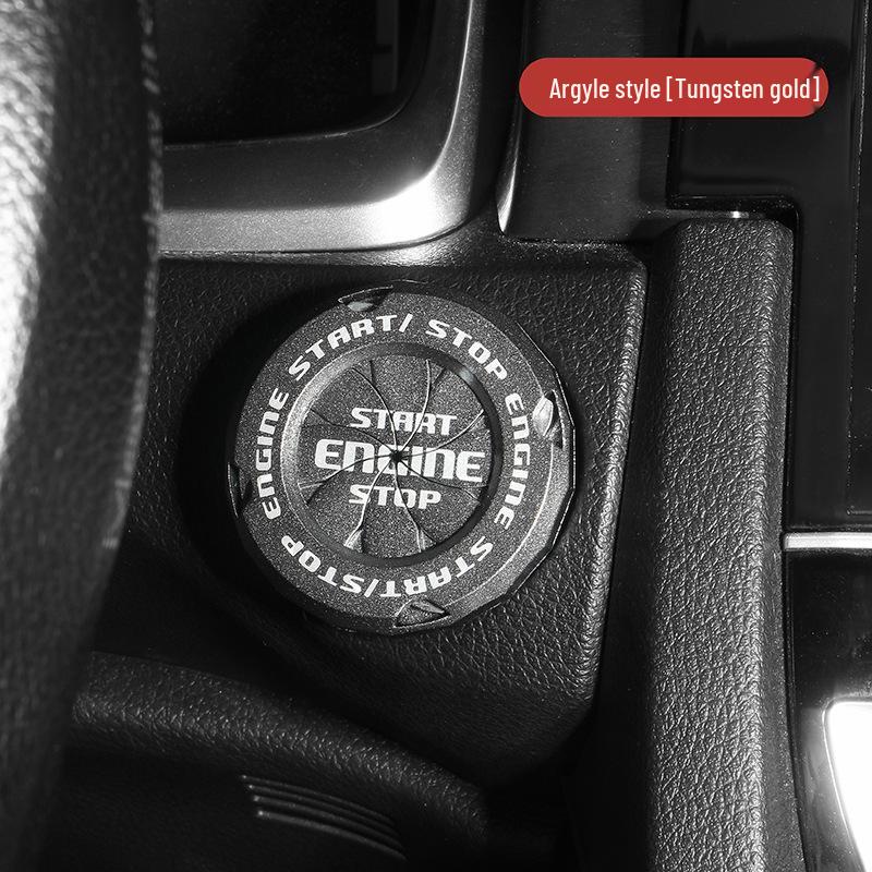 

Металлическая вращающаяся крышка кнопки зажигания с запуском одной кнопкой для мотоциклов