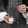 Retro Vintage Herre Steampunk Glat Overflade Vedhæng Kæde Klassisk Lommelygte