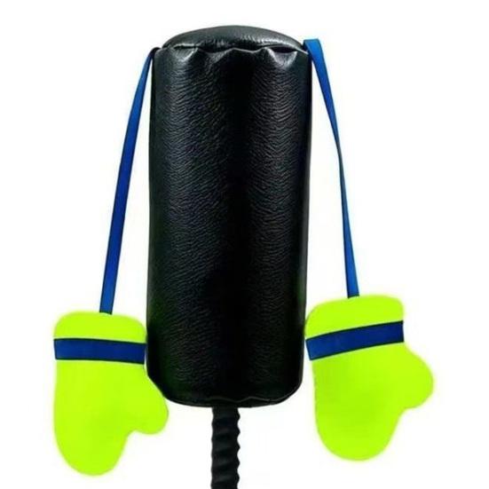 Indoor Cat Exercise Toy Punching Bag Toy, Interactive with Dangling Boxing Gloves, Toys Strong Suction Cup Base, Wobble for Kittens Cats Small Desktop