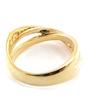 Gold Plated Ring 'Goddess' White Gold - 7 Mm