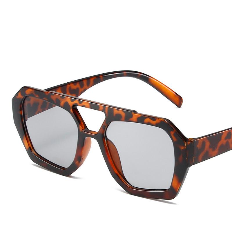

Popular Vintage Sunglasses Women Men Square Sun Glasses Punk Polygon Eye Glasses Goggle for Male Female Rectangle Sunglasses MULTI