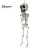 Halloween Party Supplies Posable Skeleton Decoration, 41 Inch Full Body Hanging Human with Movable Joint for Joints Yard Garden Porch Lawn Haunted