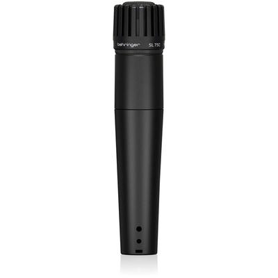 Behringer Behringer Dynamisches Mikrofon Nierencharakteristik Tragetasche Mikrofonstativ Adapter inklusive SL 75C schwarz